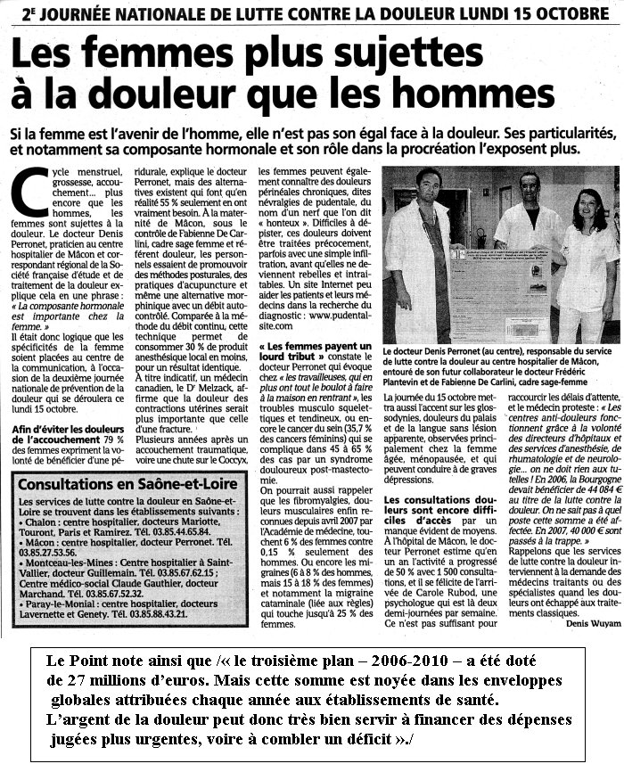 Article de presse